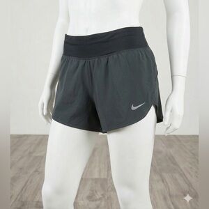 Nike Women's Dri-Fit. Eclipse 3"
Running Shorts black and Sz L